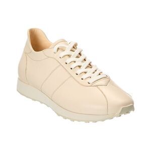 The Row Mica Leather Sneaker, White